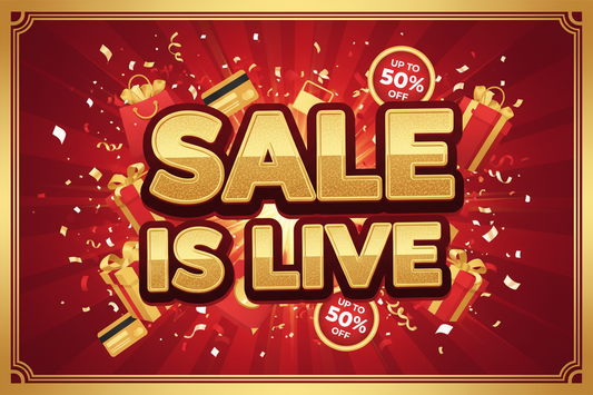 Sale is Live